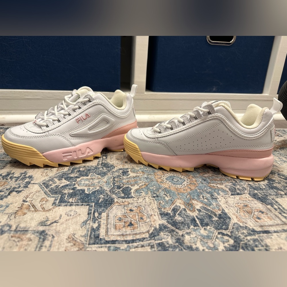 Fila pastel shoes